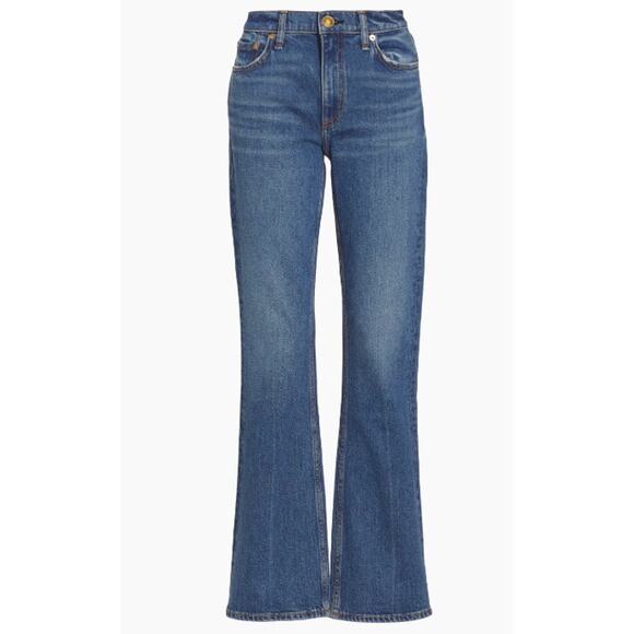 RAG & BONE JEANS WOMENS SIZE 29 PEYTON MID-RISE BOOTCUT LEG HUNTLEY BLUE NEW - Picture 1 of 13